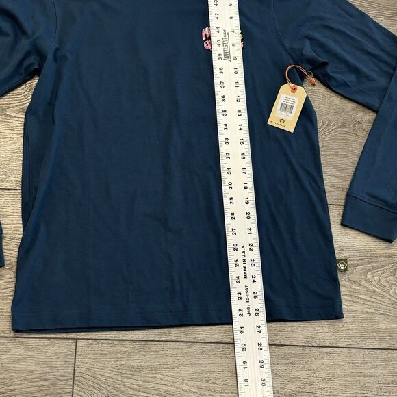 Howler Bros Long Sleeve T-Shirt Mens Small Bubblegum Key Largo Blue Casual NWT - Picture 5 of 8